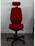 copy of Fauteuil de travail - Flash  C - Dossier tissus Noir / Assise tissus Noir