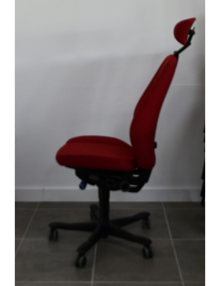 copy of Fauteuil de travail - Flash  C - Dossier tissus Noir / Assise tissus Noir