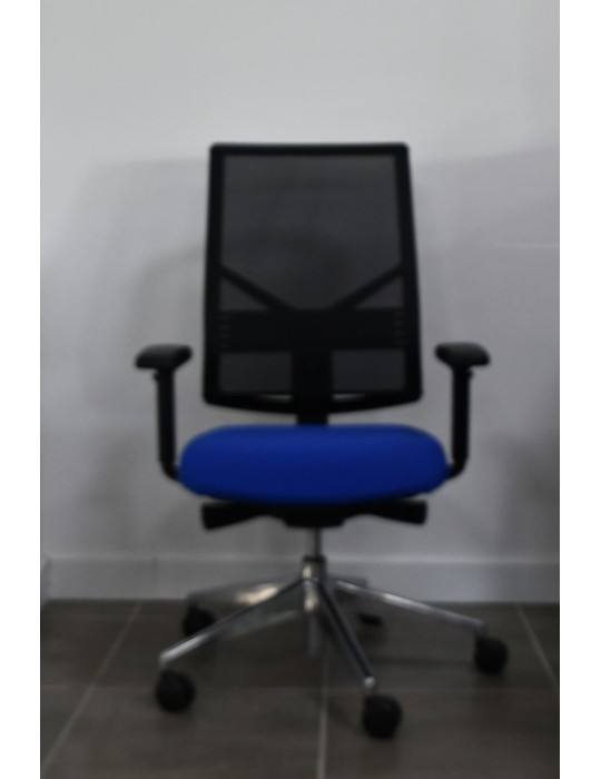 copy of Fauteuil de travail - Flash  C - Dossier tissus Noir / Assise tissus Noir