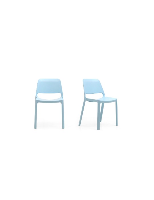 Chaise visiteur - Neuf - sans accoudoirs Pop's 7 coloris au choix