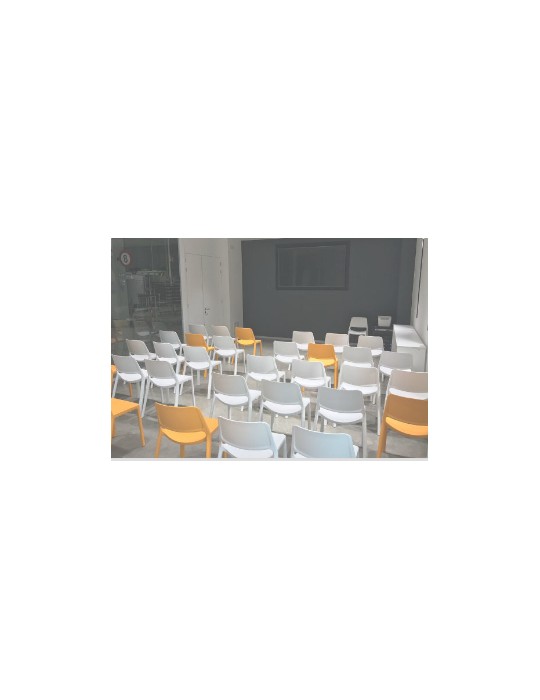 Chaise visiteur - Neuf - sans accoudoirs Pop's 7 coloris au choix