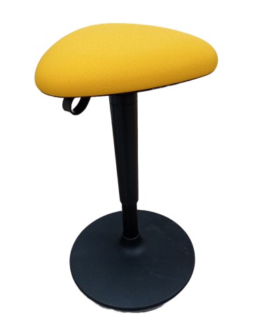 Tabouret - Neuf - Assis-debout "oscil'up" - Jaune 2