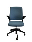 Fauteuil de travail - Neuf - Slasheur Dossier tissus Bleu / Assise tissus Bleu