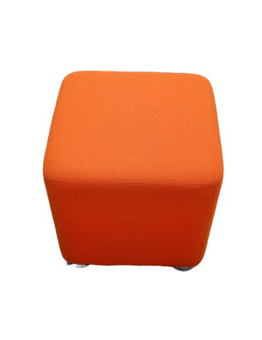 Pouf revêtement tissu - 2Mmobilier
