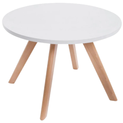 Table basse - Blanc / Bois...