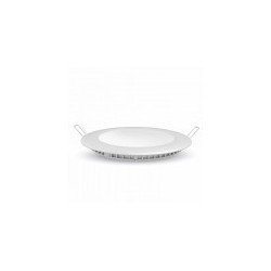 Plafonnier LED BLANC Ø 225 ROND 18 Watt 3000°K - Fin de série - Ni repris Ni échangé  