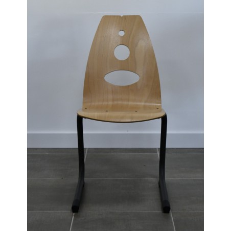 Chaise de collectivité Dossier bois Hêtre / Assise bois Hêtre