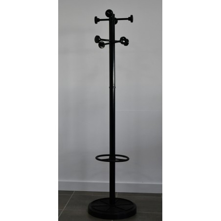 Porte manteau - Noir / Noir - H 180 cm