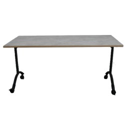 Table restauration - Gris...