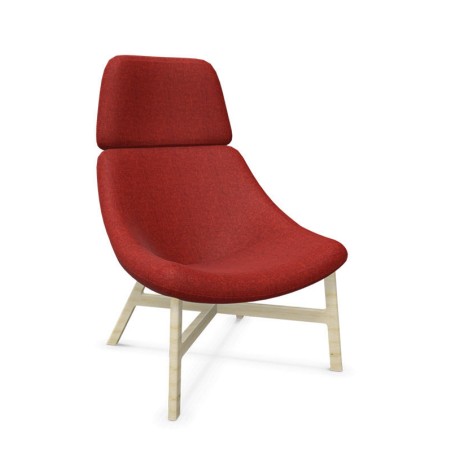 Lounge Guest Dossier tissus Rusty  Assise tissus couleur