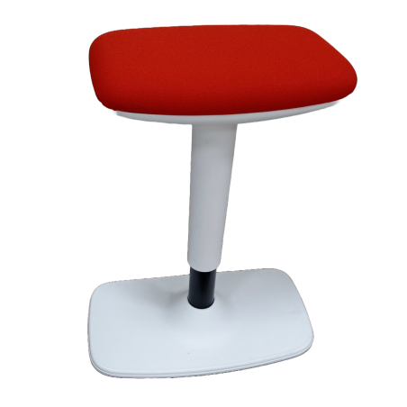 Tabouret - Neuf - Assis-debout "Leon" - Rouge