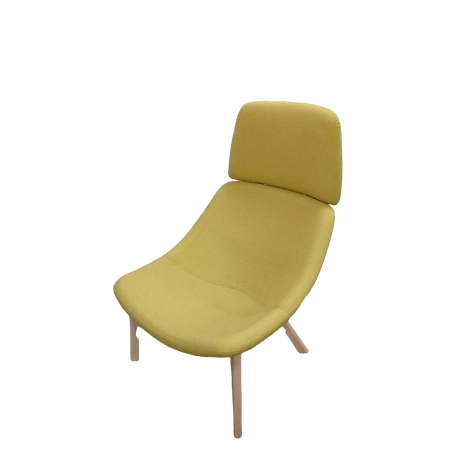 Lounge Guest Dossier tissus  Sand / tissus  Assise tissus Sand